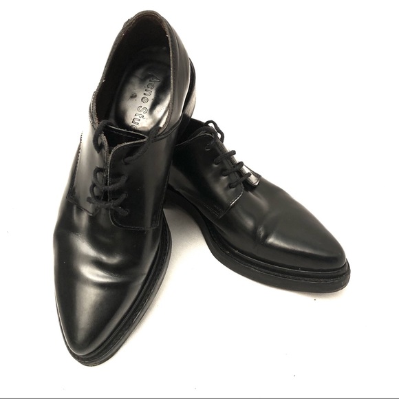Acne Studios Shoes - ACNE STUDIOS Pointed toe Derby Style